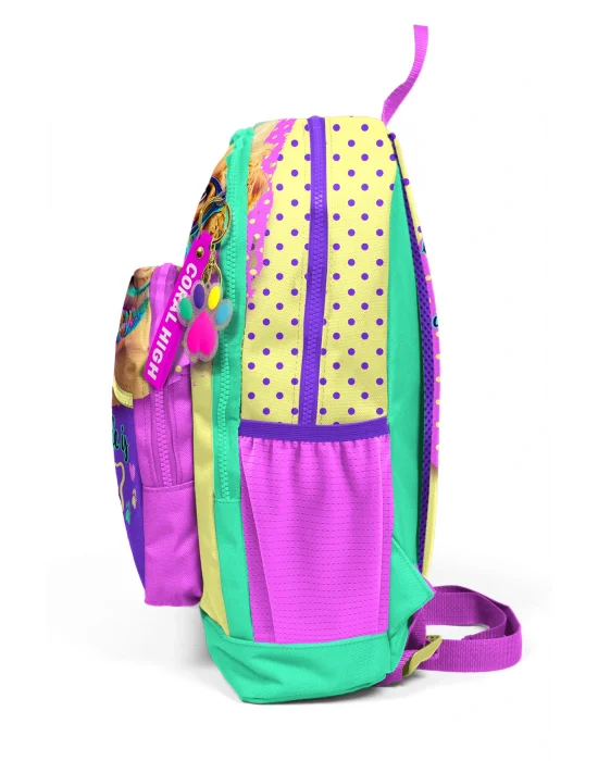 Gözlüklü Köpek Desenli Okul Çantası 23752