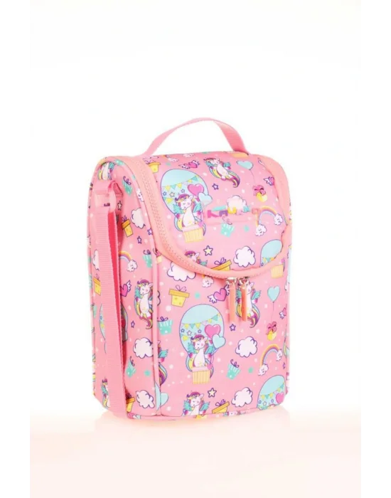Kids Beslenme Çantası Aynalı Taşlı Unicorn L7136