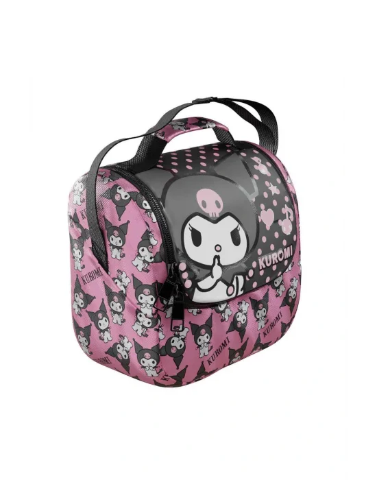 Desenli Pembe Beslenme Çantası 3162