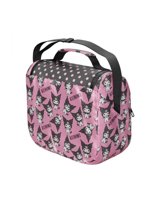 Desenli Pembe Beslenme Çantası 3162