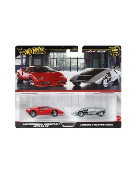 2li Premium Araba Seti Lamborghini Countach ve Lancia Stratos Zero JBL02