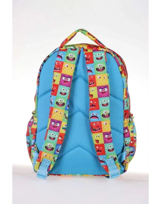 Kids & Love Design Cute Monster Okul Çantası 39x29x16 (l5083)