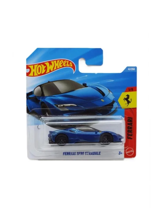 Tekli Arabalar Ferrari ( Mavi ) SF90 Stradale JJJ12