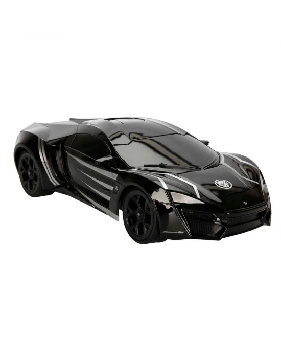 7037 Kumandalı 1:16 Avengers Black Panther Lykan Hypersport Araba