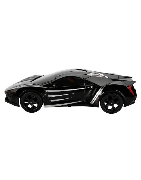 7037 Kumandalı 1:16 Avengers Black Panther Lykan Hypersport Araba