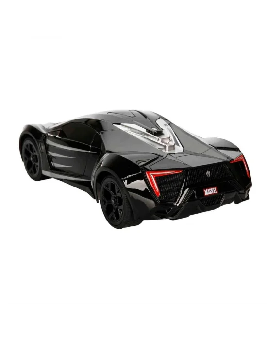 7037 Kumandalı 1:16 Avengers Black Panther Lykan Hypersport Araba