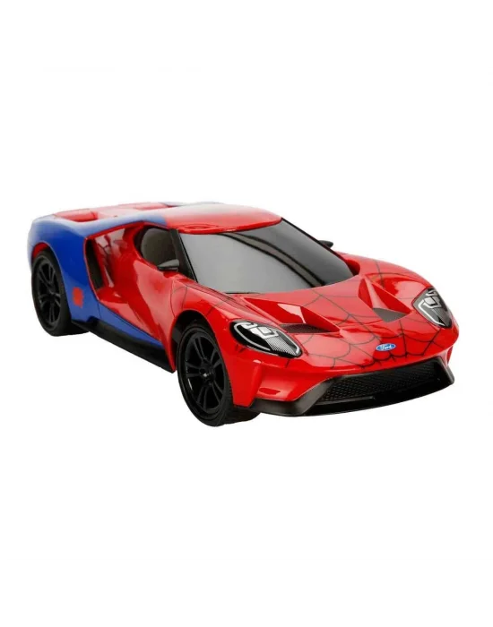 7038 1:16 Marvel Spiderman 2017 Ford Gt Usb Şarjlı Uzaktan Kumandalı Araba