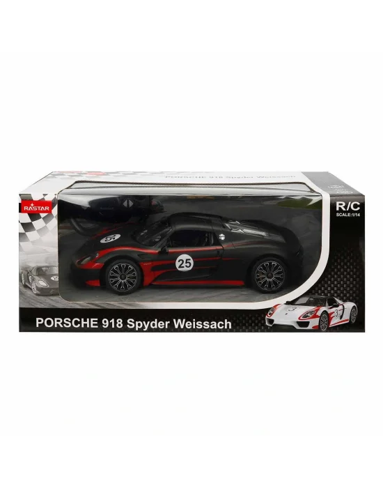 70710 1:14 Uzaktan Kumandalı Porsche 918 Spyder Weissach Işıklı Araba 32 Cm