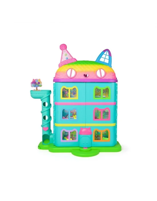 70742 Gabbys Dollhouse Festival Evi Eğlenceli Müzikli Oyun Seti 63 Cm -spinmaster