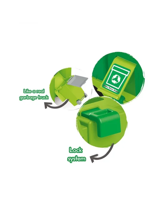 7120 Oyuncak Çöp Kamyonu Pencereli Kutuda