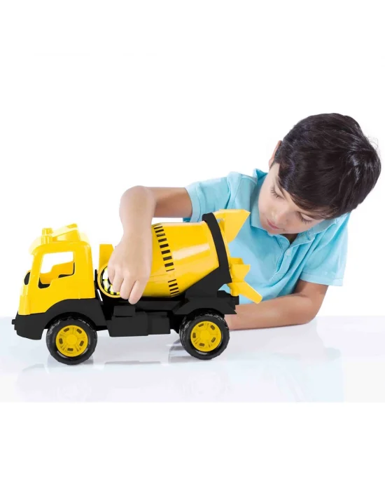 7121 Oyuncak -cımento Kamyonu Pencelı Kutuda 42 Cm