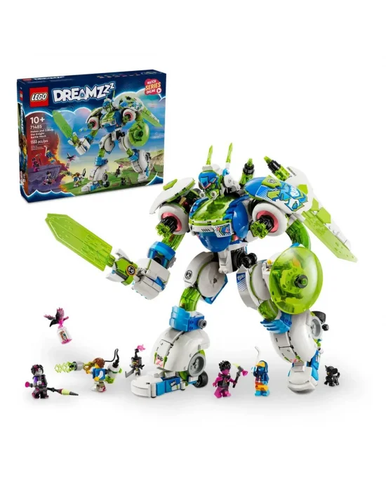 71485 Lego Dreamzzz Mateo Ve Şövalye Z-blob Savaş Robotu 1333 Parça +10 Yaş