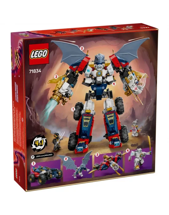 71834 Lego Ninjago Zanein Ultra Kombo Mechi 1187 Parça +9 Yaş