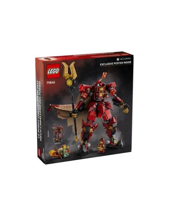 71846 Lego Ninjago Ateş Şövalyesi Robotu 996 Parça +14 Yaş