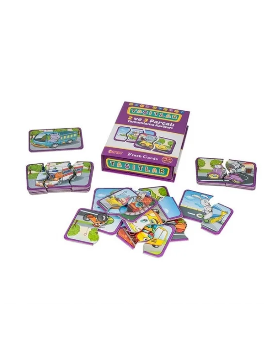 7192 Flash Cards Taşıtlar