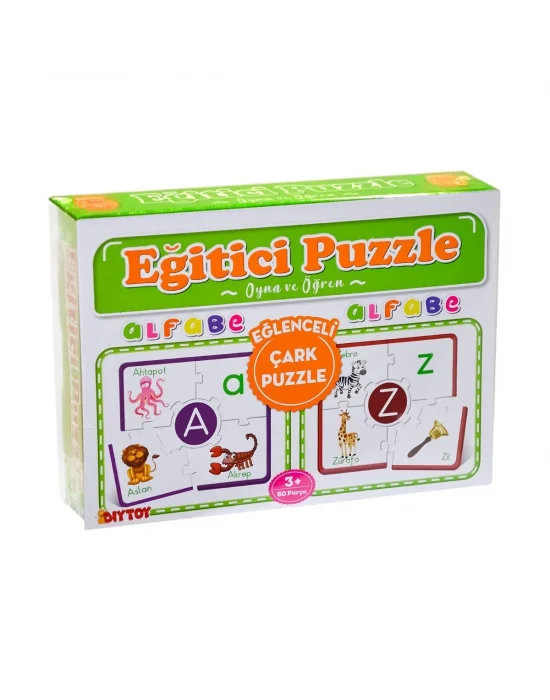 7197 Çark Puzzle Alfabe