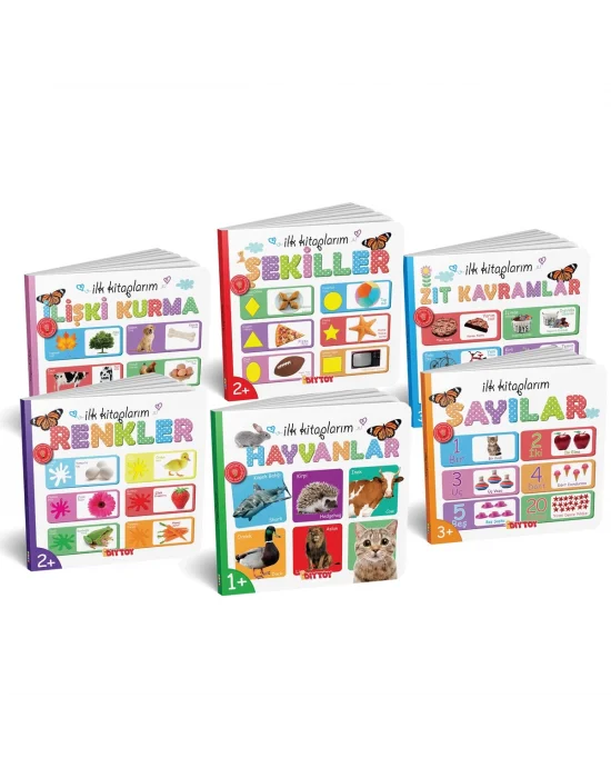 7202 İlk Kitaplarım 6lı Set