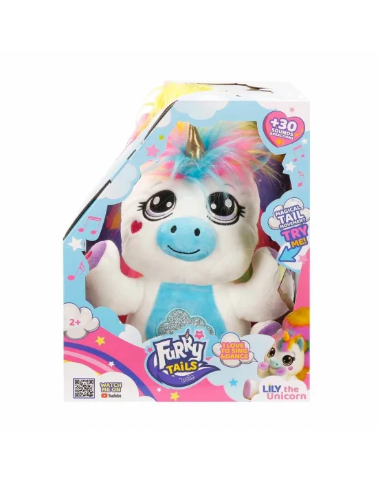 72033 Lily Sesli Ve Işıklı Unicorn Peluş