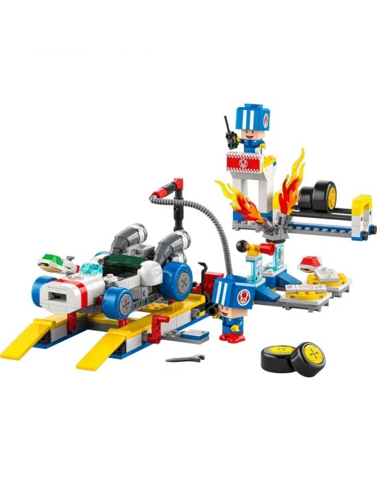72035 Lego Super Mario Mario Kart – Toadun Garajı 390 Parça +8 Yaş
