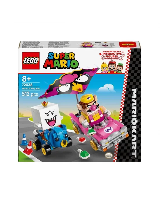 72038 Lego Super Mario - Wario Ve King Boo 512 Parça +8 Yaş
