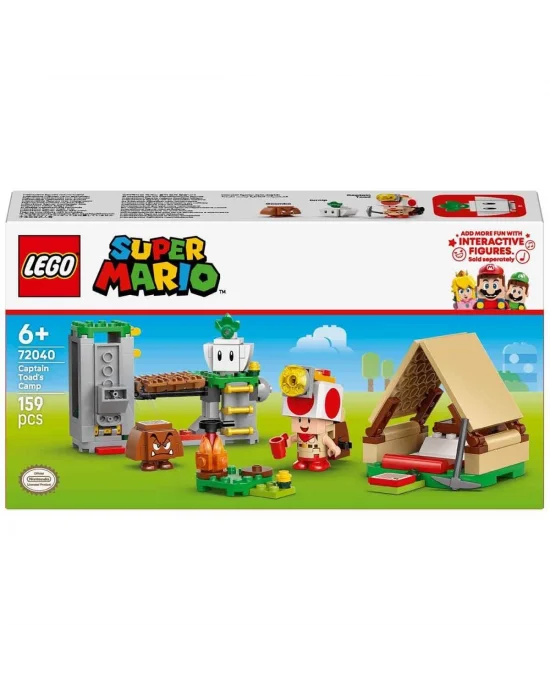 72040 Lego Super Mario - Kaptan Toadun Kampı 159 Parça +6 Yaş