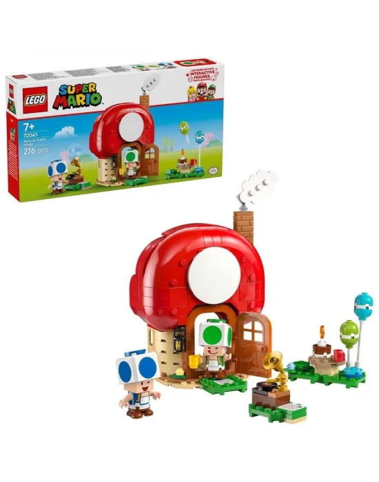 72041 Lego Super Mario - Toadun Evinde Parti 276 Parça +7 Yaş