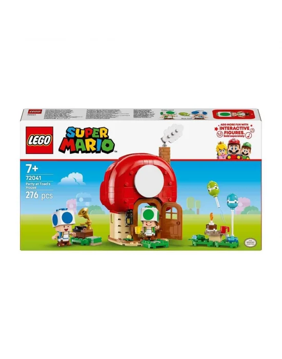 72041 Lego Super Mario - Toadun Evinde Parti 276 Parça +7 Yaş