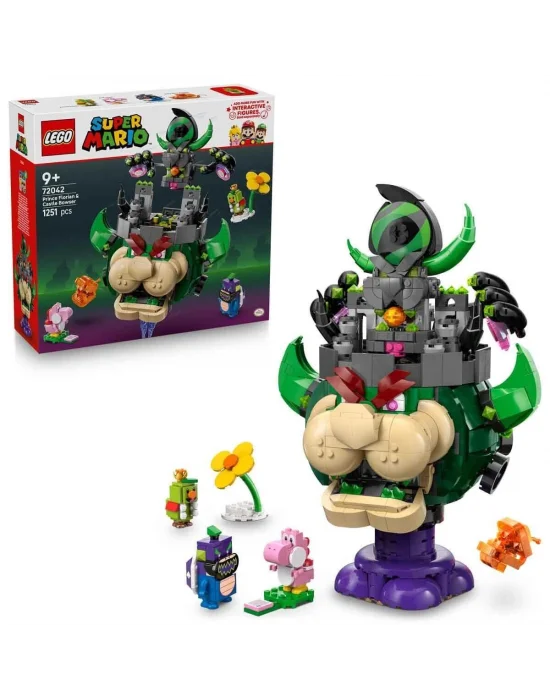 72042 Lego Super Mario - Prince Florian Ve Castle Bowser 1251 Parça +9 Yaş