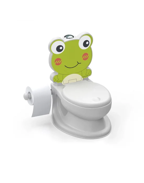 7238 Kurbağa Eğitici Klozet -dolu Oyuncak
