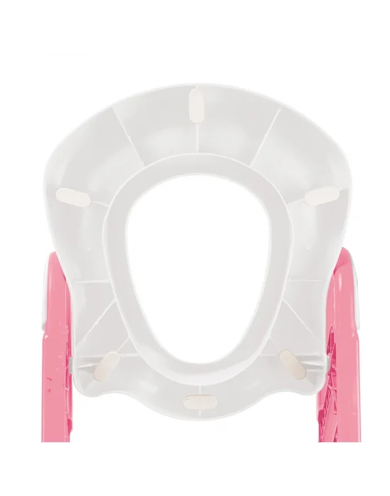 7250 Kaymaz Ayarlı Merdivenli Tuvalet Pembe -dolu