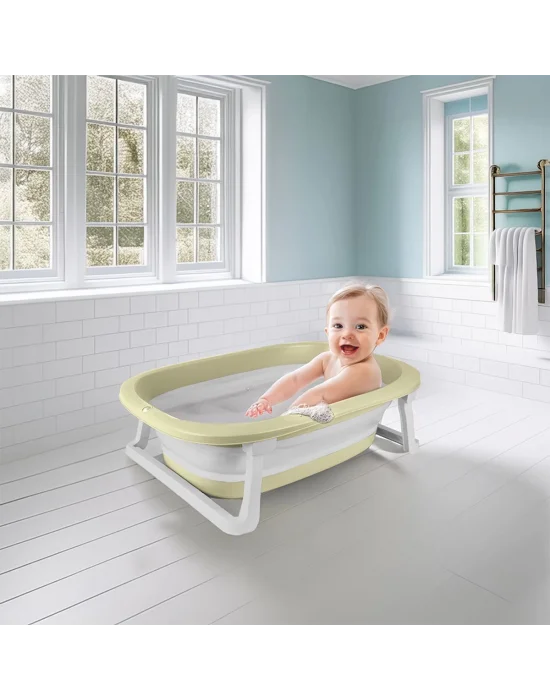 7265 Katlanır Bebek Yıkama Küveti Eco Yeşil -dolu Oyuncak