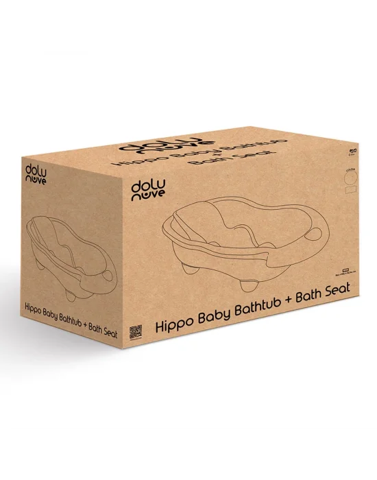 7269 Hıppo Bebek Yıkama Küveti Ve Desteği Eco Yeşil