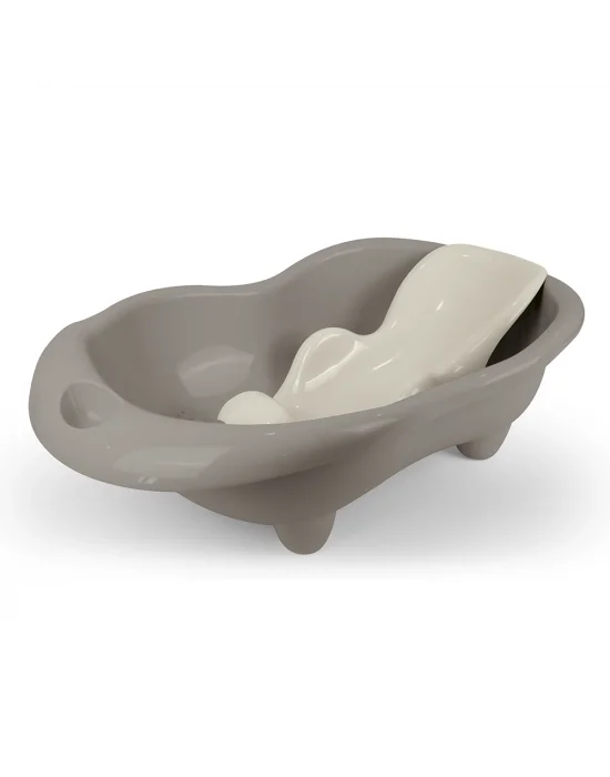 7270 Hippo Oyuncak Bebek Yıkama Küveti Ve Desteği Stone Gri