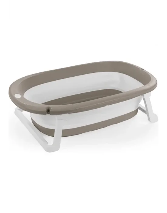 7273 Katlanabilir Üçlü Bebek Banyo Seti Stone Gri