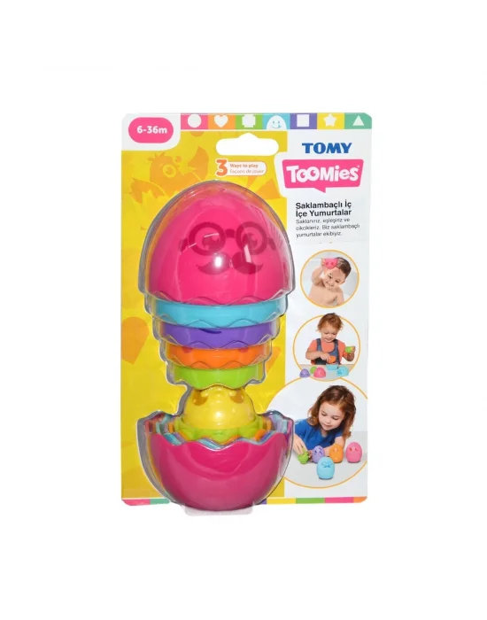 73080 Tomy - İç İçe Yumurtalar 6-36 Ay