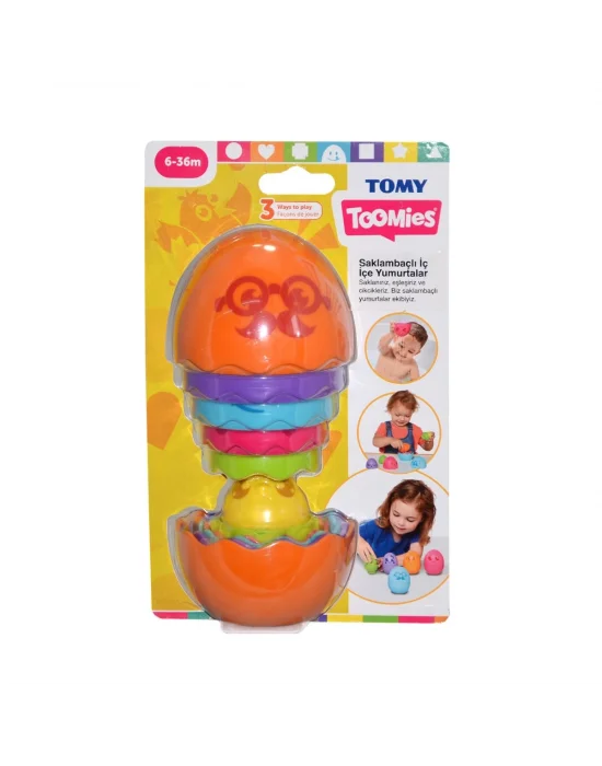 73080 Tomy - İç İçe Yumurtalar 6-36 Ay