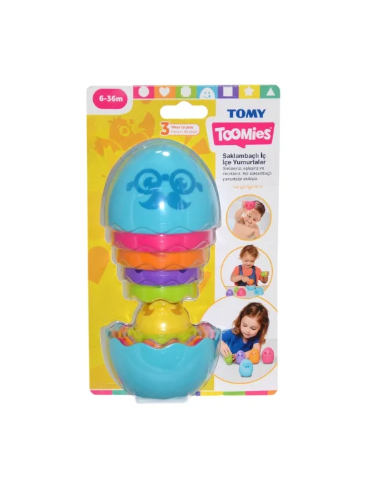 73080 Tomy - İç İçe Yumurtalar 6-36 Ay