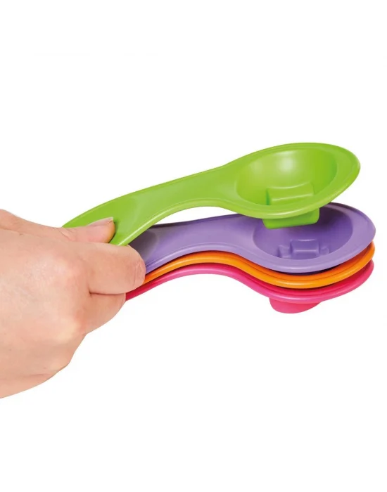 73082 Tomy - Saklambaçlı Yumurtalar Kaşık Seti 6-36 Ay