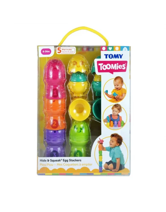 73083 Tomy - Saklambaçlı Yumurta Kule Seti 6-36 Ay