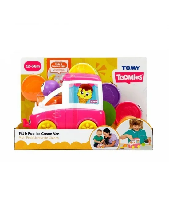 73095 Tomy - Yumurta Kamyonu (2 Asorti) 12-36 Ay