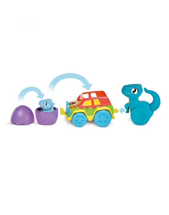 73251 Tomy - Jurassic World Dino Ve Renkli Araç +12 Ay