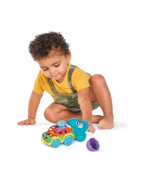 73251 Tomy - Jurassic World Dino Ve Renkli Araç +12 Ay