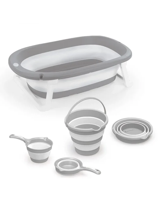 7368 Katlanabilir 3ü 1 Araba Banyo Seti -dolu Oyuncak