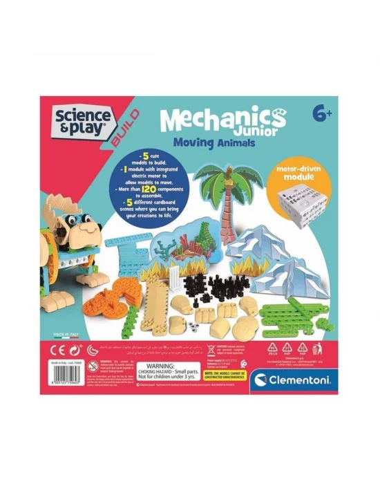 75060tr Mechanics Junior - Hareketli Hayvanlar +6 Yaş