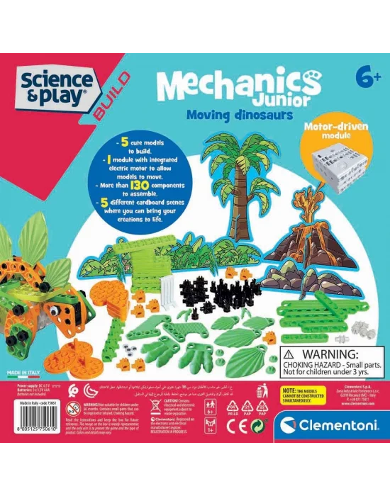 75061tr Mechanics Junior - Hareketli Dinozorlar +6 Yaş