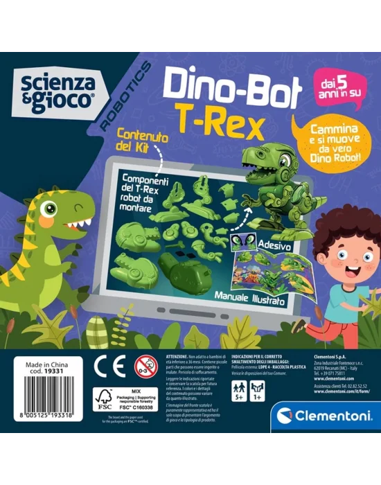 75073 Robotik Laboratuvarı - Dinobot T-rex +5 Yaş