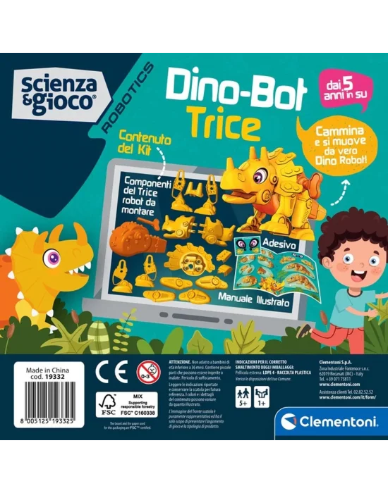 75074 Robotik Laboratuvarı - Dinobot Triceratops +5 Yaş