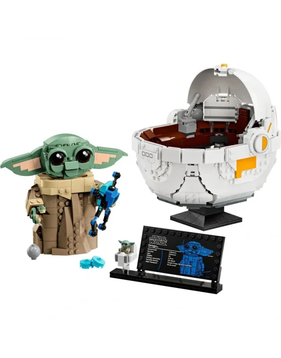 75403 Lego Star Wars - Uçan Bebek Arabalı Grogu 1048 Parça +10 Yaş