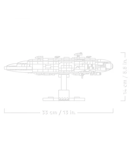 75405 Lego Star Wars - Home One Starcruiser 559 Parça +18 Yaş