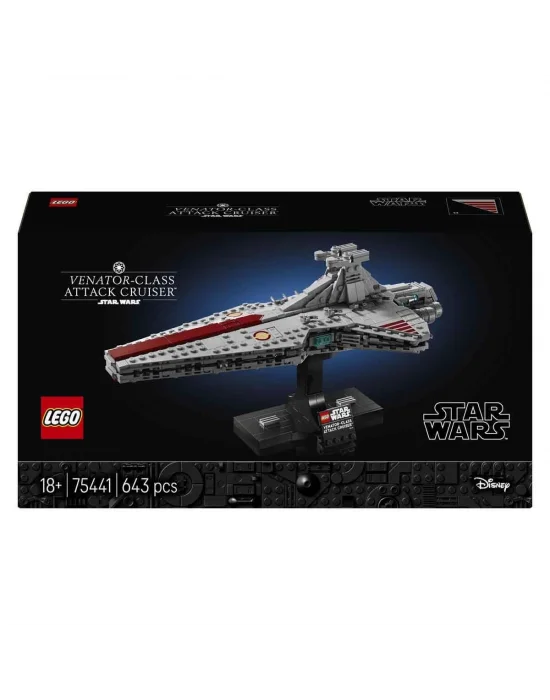 75441 Lego Star Wars Venator-class Attack Cruiser 643 Parça +18 Yaş